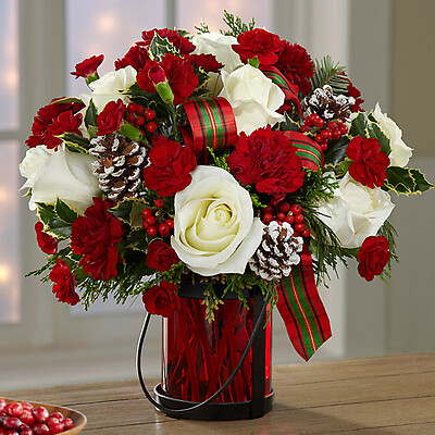 The Holiday Wishes&amp;trade; Bouquet by Better Homes and Gardens&amp;re