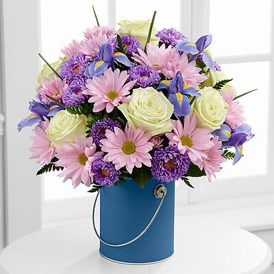 The Color Your Day Tranquility&amp;trade; Bouquet