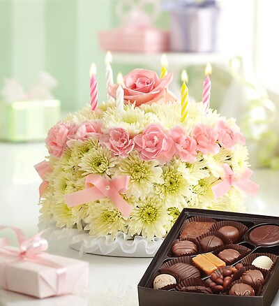 Birthday Flower Cake&amp;reg; Pastel