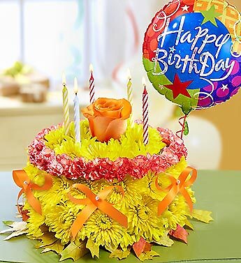 Birthday Flower Cake&amp;reg; for Fall