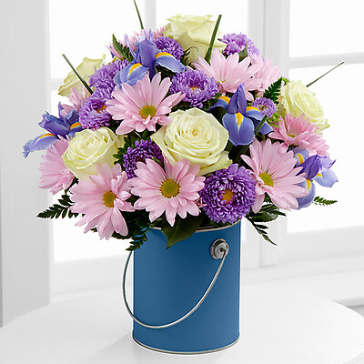 The Color Your Day Tranquility&amp;trade; Bouquet
