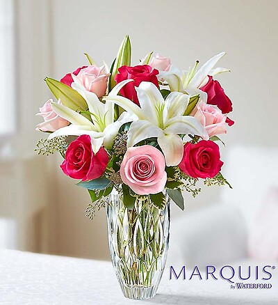 Marquis by Waterford&amp;reg; Rose and Lily Bouquet